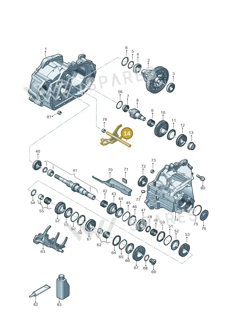 0C9311570D — Skoda Slavia (2021-) diagram 803311028, position 14