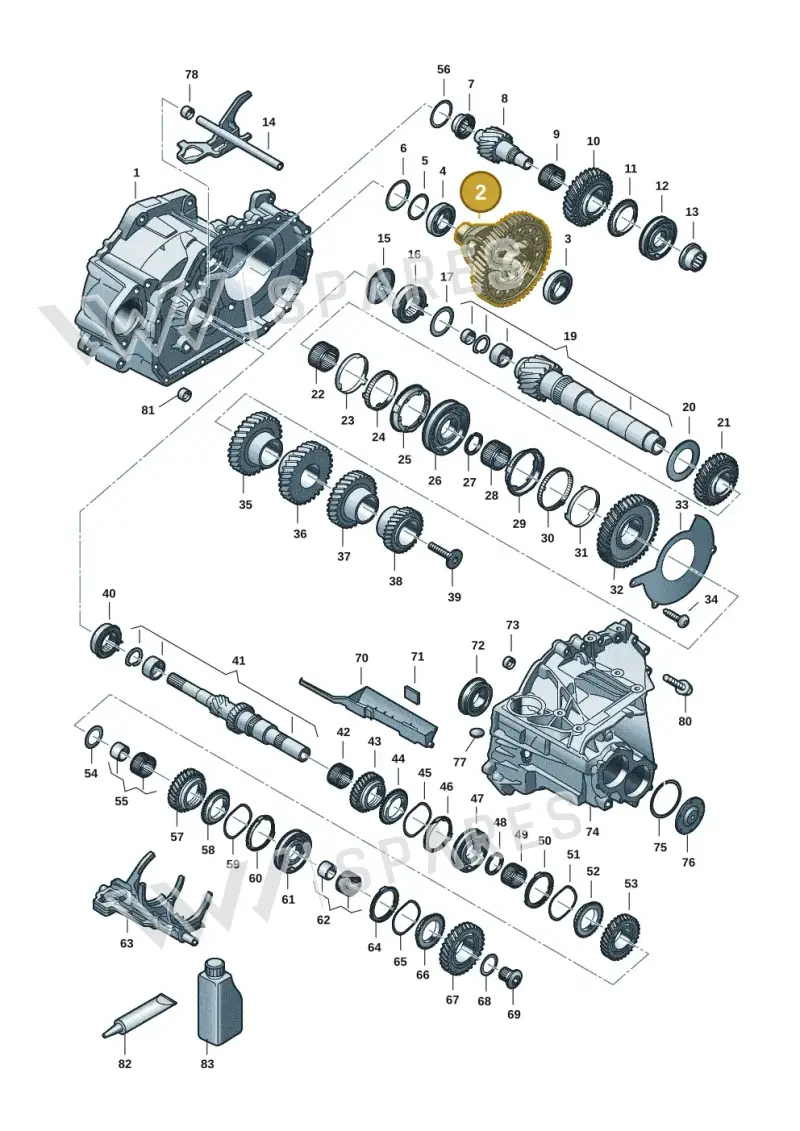 0C9409021AP — Skoda Octavia (2019-2024) diagram 5h0311150, position 2