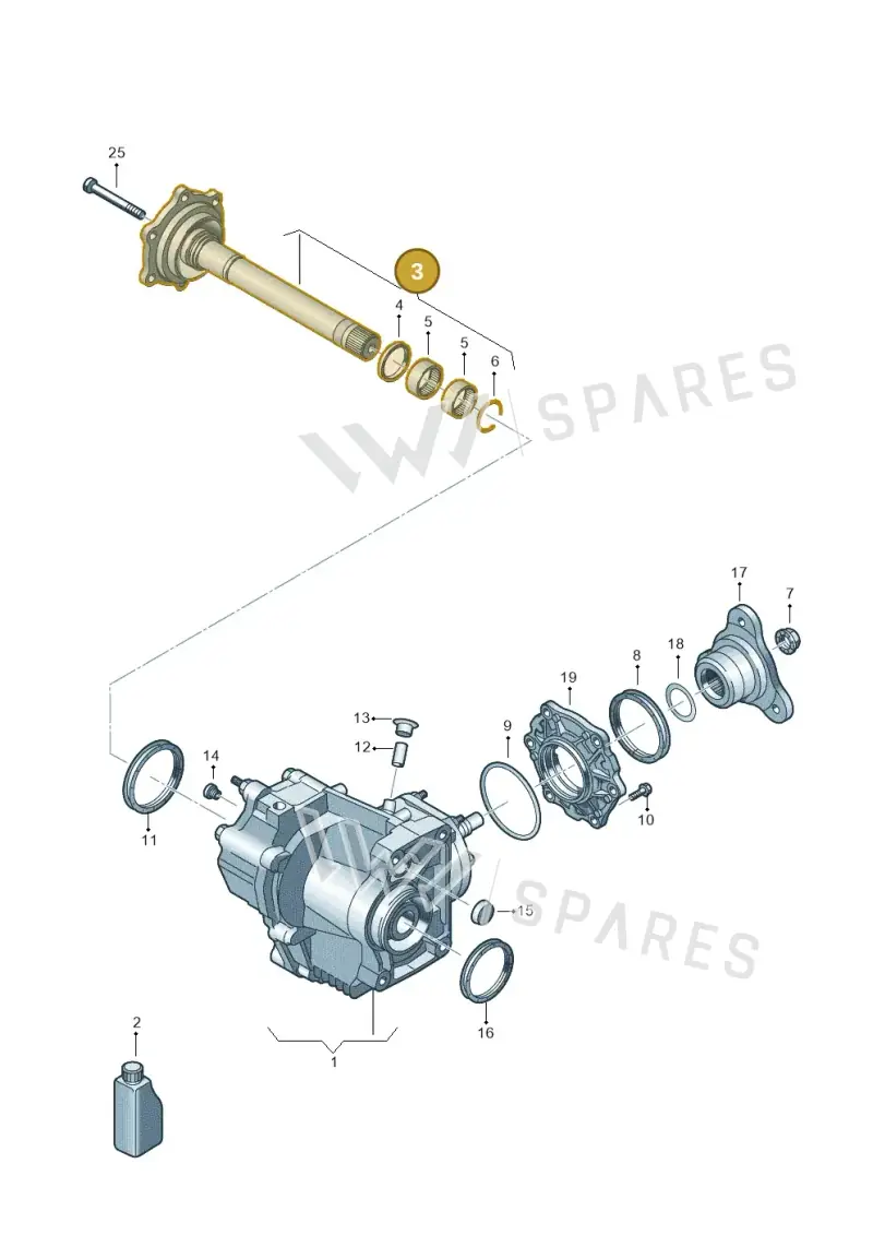0CN409351A — Skoda Kodiaq (2018-2022) diagram 810409450, position 3