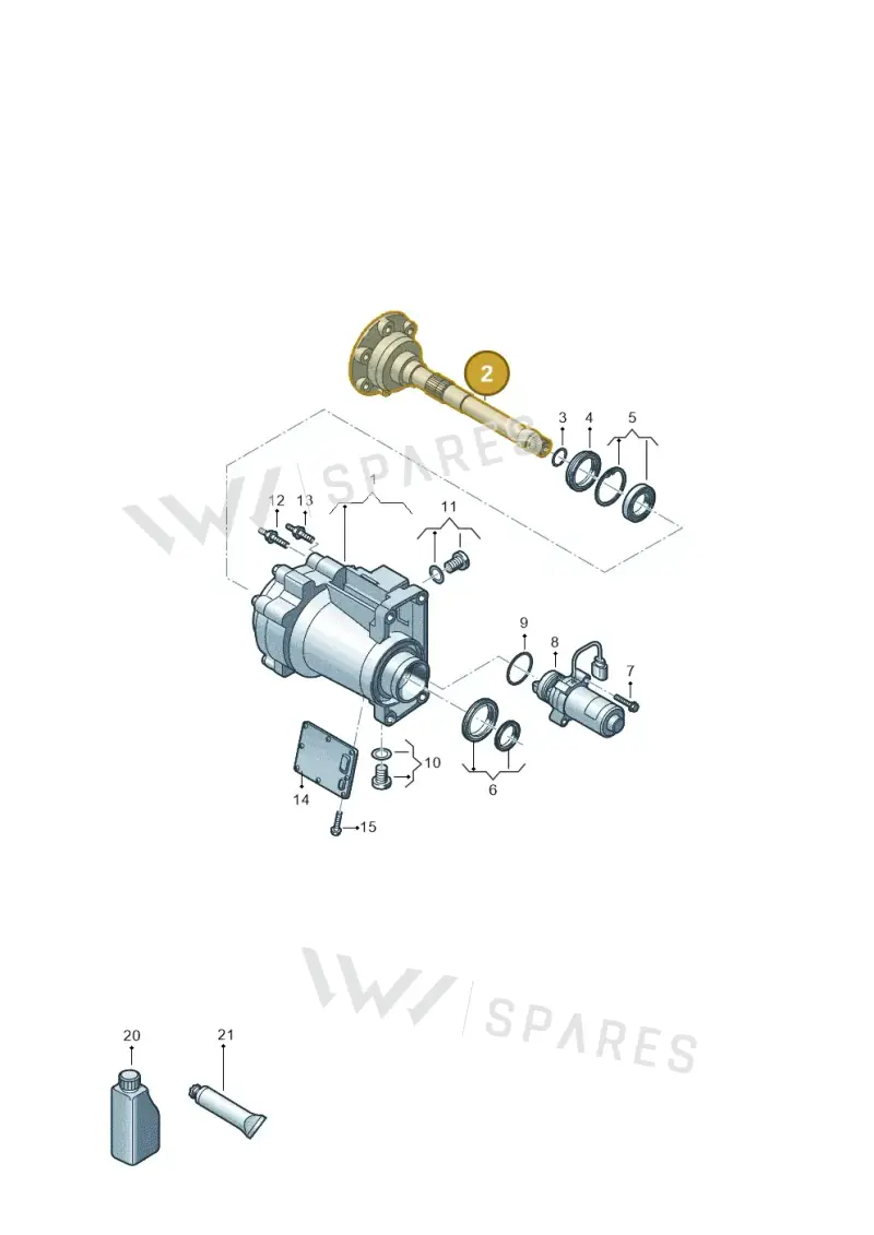 0CQ409355 — Skoda Octavia (2019-2024) diagram 409055010, position 2
