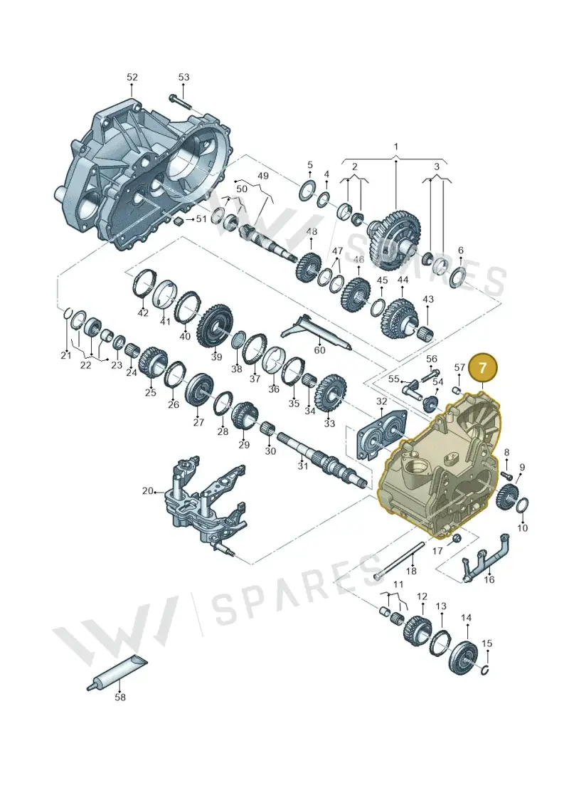0D0301103A — Skoda Fabia (2021-) diagram 837305030, position 7