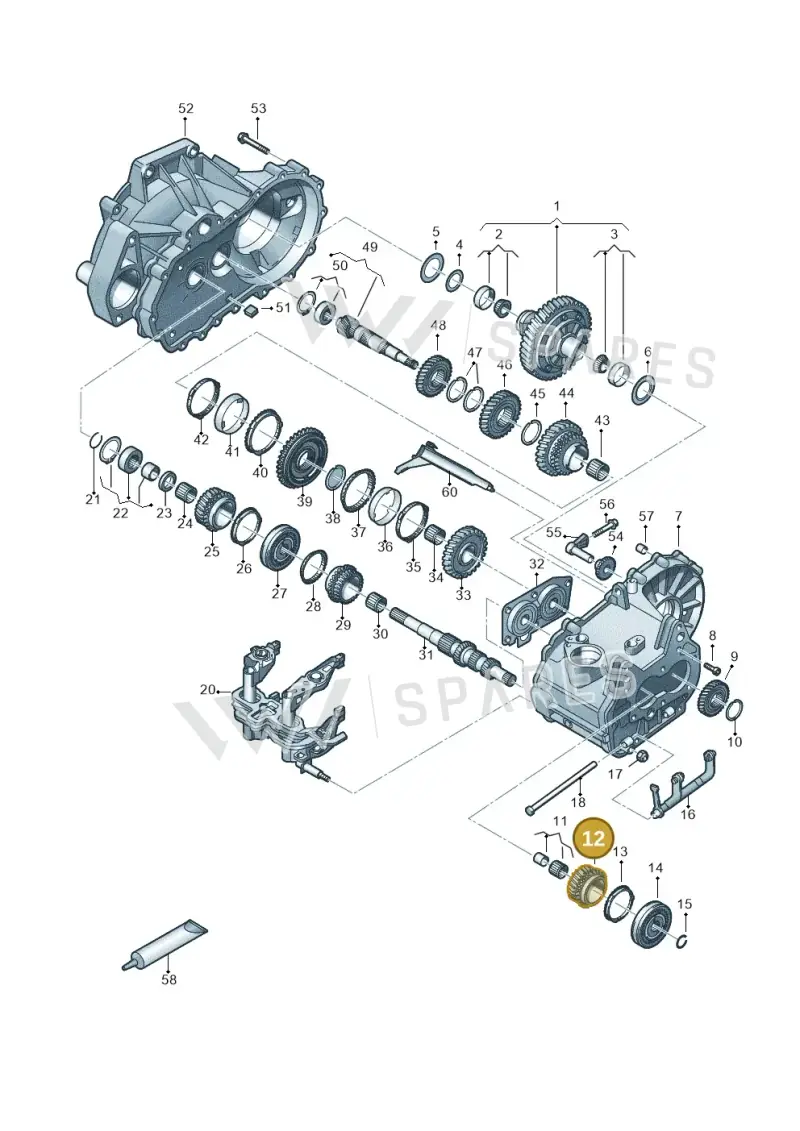 0D0311158 — Skoda Fabia (2021-) diagram 837305030, position 12