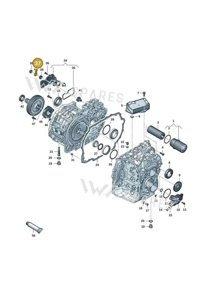 0DD321171A — Skoda Octavia (2019-2024) diagram 827300703, position 37