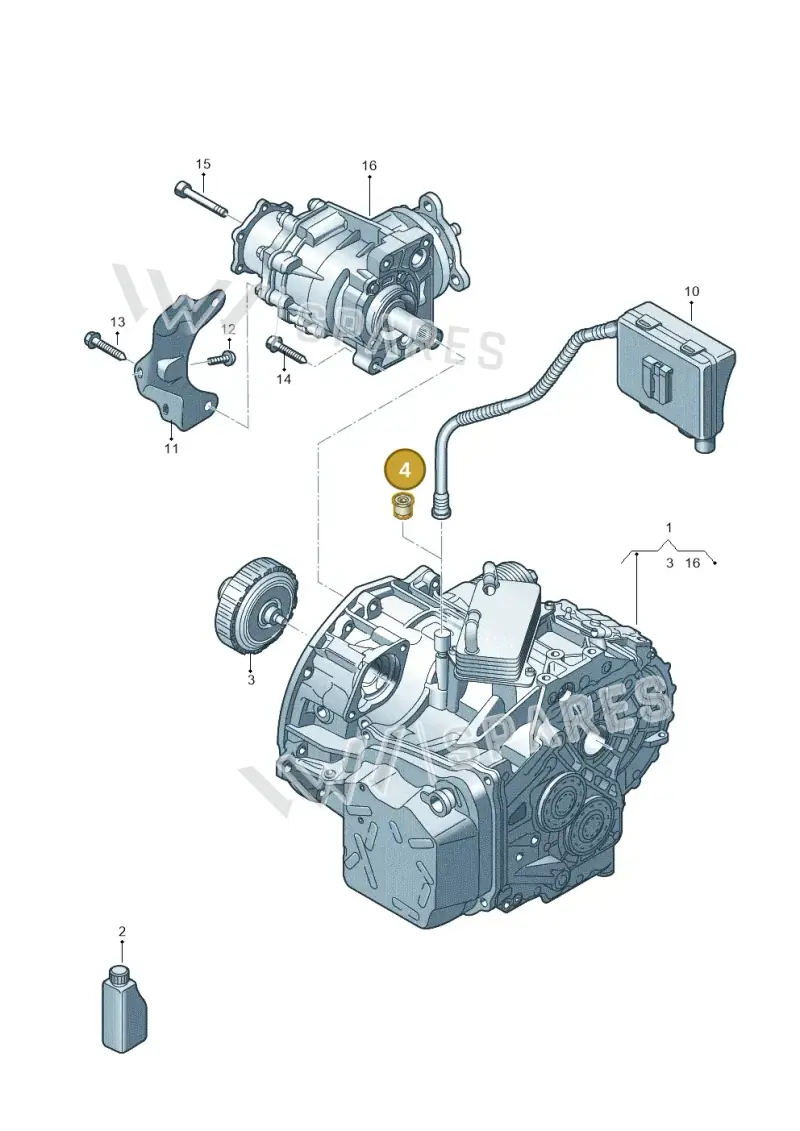 0GC301047D — Skoda Octavia (2019-2024) diagram 596300062, position 4