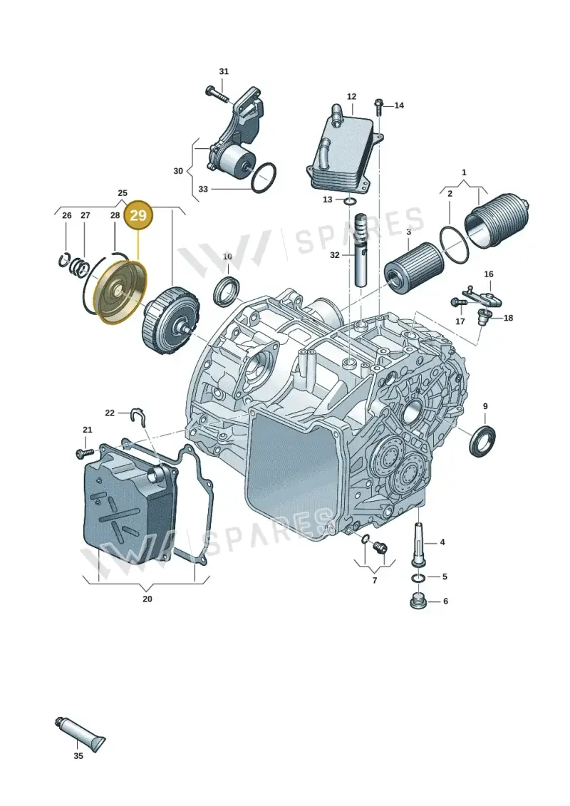 0GC301205D — Skoda Octavia (2019-2024) diagram 827300657, position 29