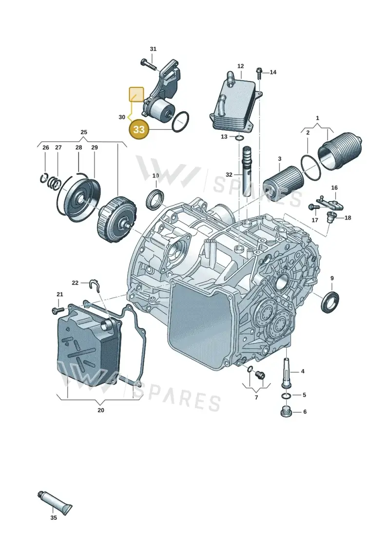 0GC927115 — Skoda Octavia (2019-2024) diagram 827300657, position 33