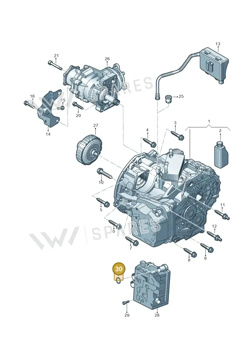 0GC927377 — Skoda Kodiaq (2018-2022) diagram 828300622, position 30