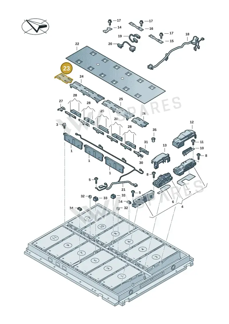 0Z1807404BD — Skoda Enyaq (2020-) diagram 082915055, position 23