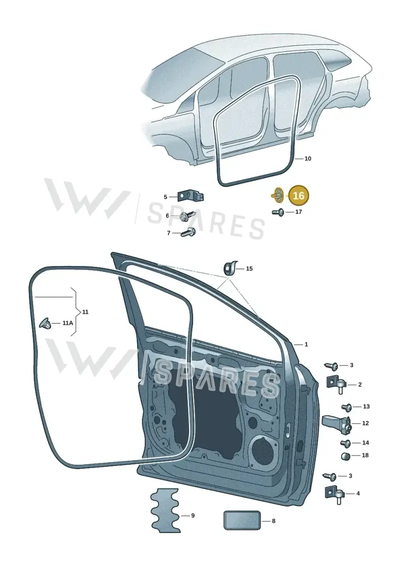 10A837767 — Skoda Enyaq (2020-) diagram 50a831000, position 16