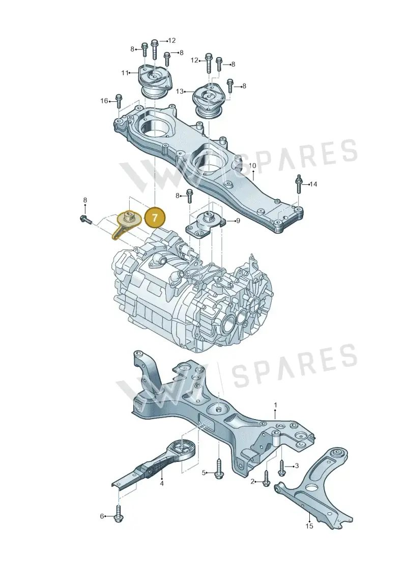 12E199118 — Skoda Citigo (2019-2021) diagram 772199200, position 7