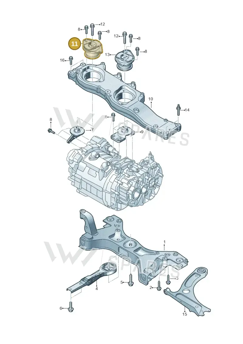 12E199262A — Skoda Citigo (2019-2021) diagram 772199200, position 11