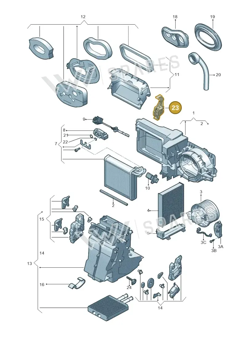 12E898511A — Skoda Citigo (2019-2021) diagram 772820220, position 23
