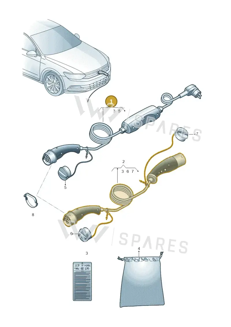 12E971675BS — Skoda Superb Combi (2015-2024) diagram 793970001, position 1