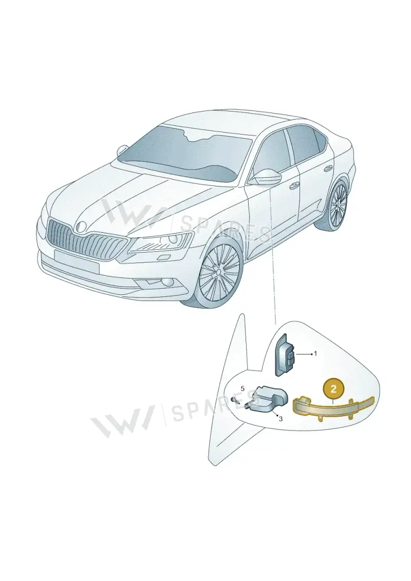 14C949102 — Skoda Superb Combi (2023-) diagram 3p0941040, position 2