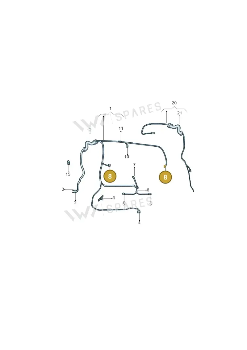 161971990A — Skoda Yeti (2013-2017) diagram 767972500, position 8