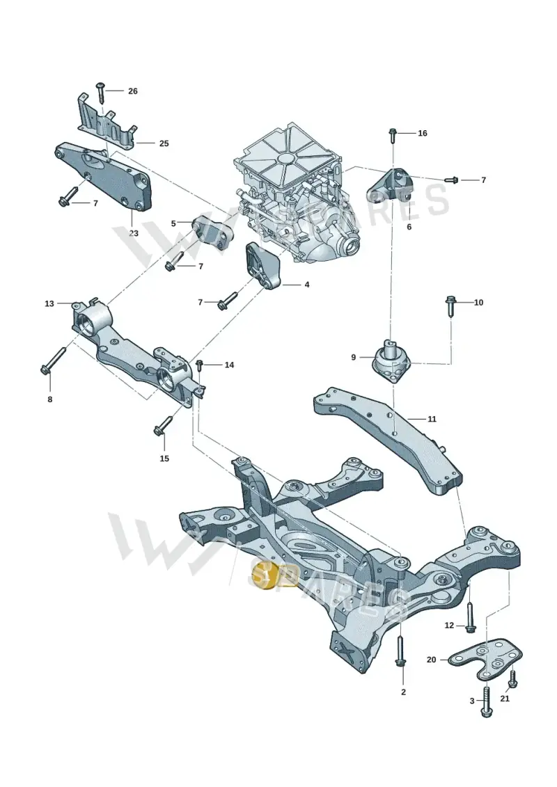 1EA199315J — Skoda Enyaq (2020-) diagram 89a199200, position 1