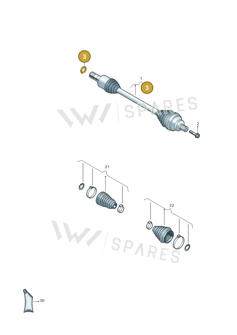 1EA407298 — Skoda Enyaq (2020-) diagram 10a501015, position 3