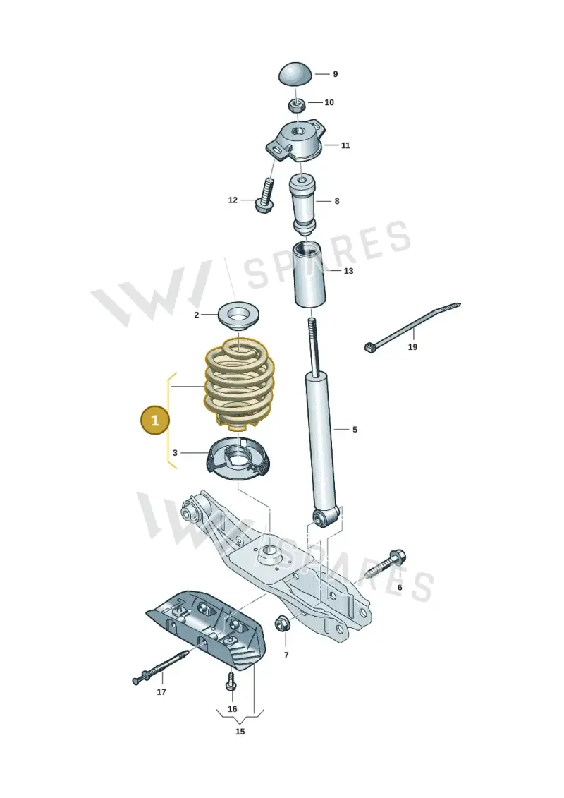 1EA511103J — Skoda Enyaq (2020-) diagram 10a511000, position 1