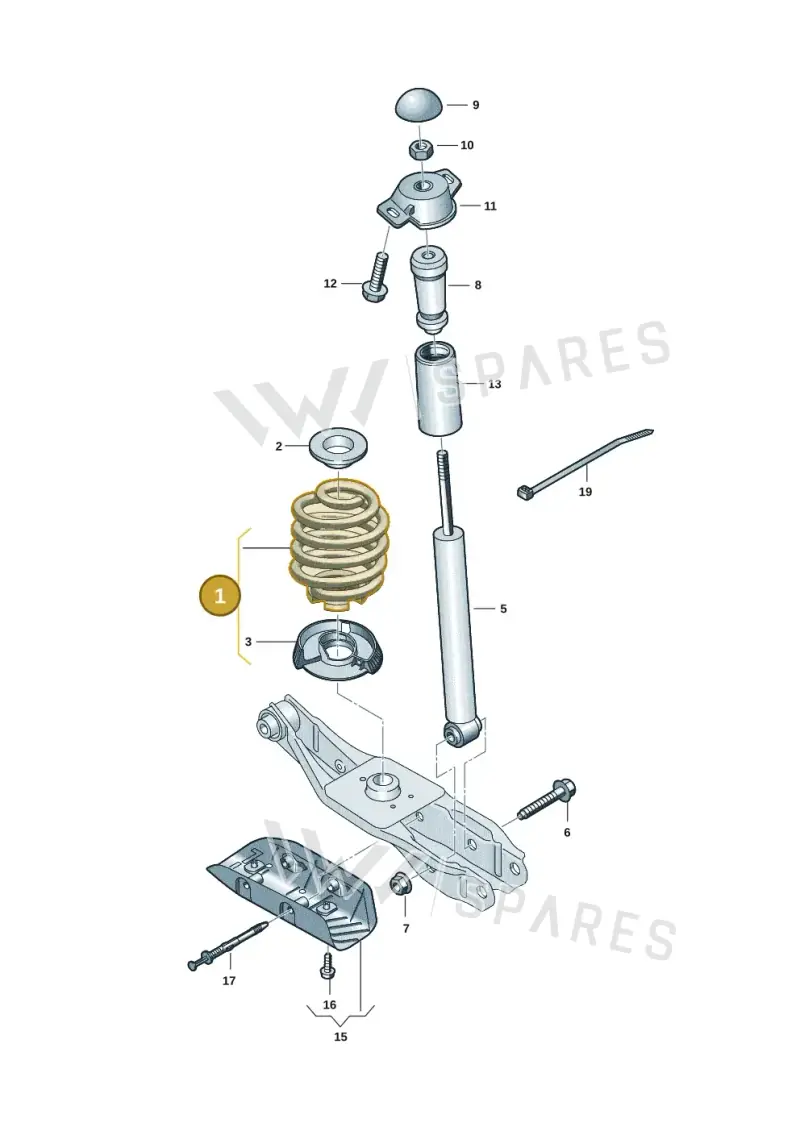 1EA511103S — Skoda Enyaq (2020-) diagram 10a511000, position 1