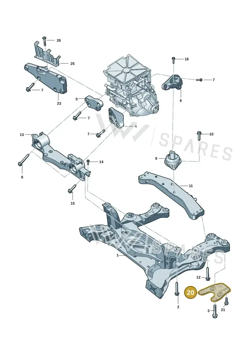 1EA802149A — Skoda Enyaq (2020-) diagram 89a199200, position 20