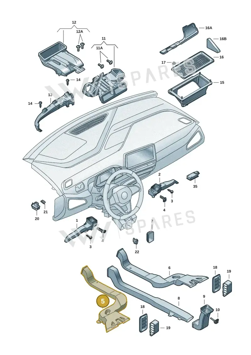 1EA819801 — Skoda Enyaq (2020-) diagram 50a819010, position 5