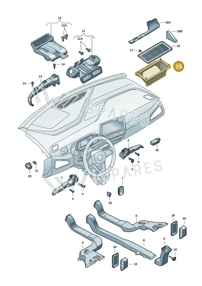1EB815479B — Skoda Enyaq (2020-) diagram 50a819010, position 15