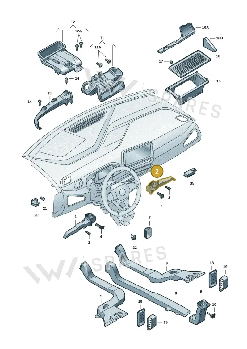 1EB819152C — Skoda Enyaq (2020-) diagram 50a819010, position 2