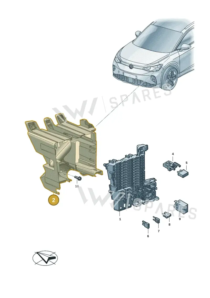 1EC941455 — Skoda Enyaq (2020-) diagram 11a937000, position 2