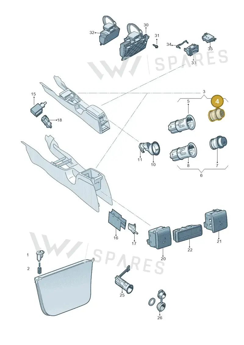 1J09193079B9 — Skoda Octavia (2017-2020) diagram 753919700, position 4