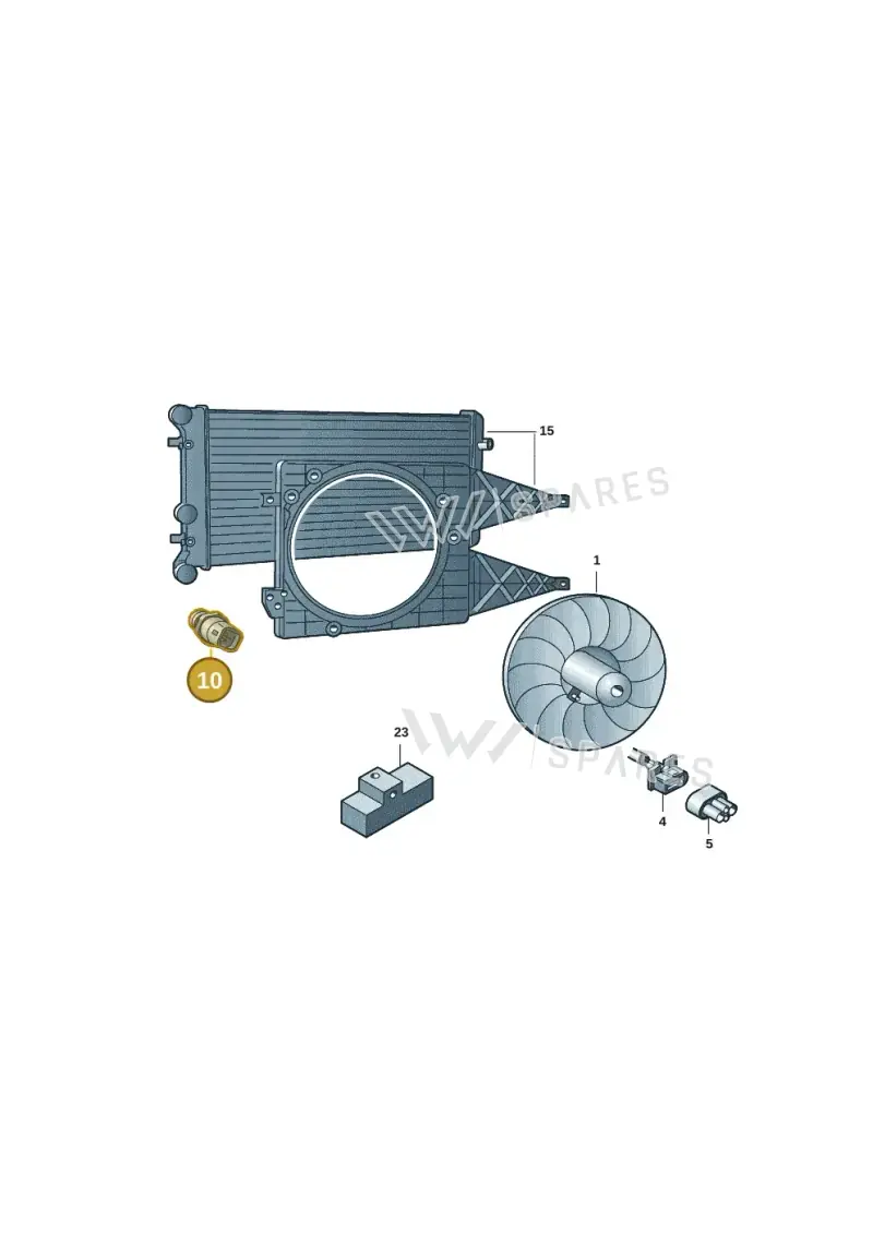 1J0959481 — Skoda Rapid (2012-2022) diagram 740959051, position 10