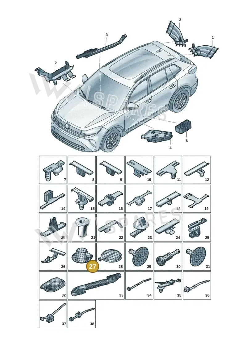 1J0971903 — Skoda Kodiaq (2024-) diagram 57x972001, position 27