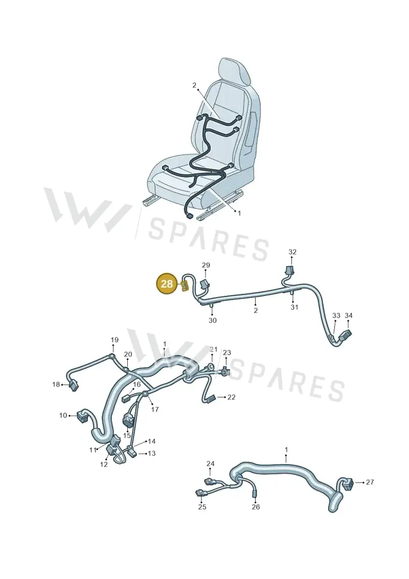 1J0972724 — Skoda Enyaq (2020-) diagram 584972025, position 28