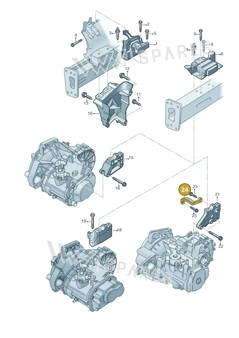 1K0199359E — Skoda Kamiq (2019-) diagram 746199250, position 24