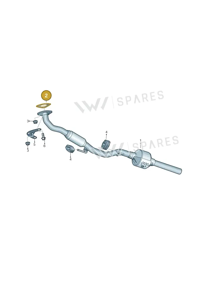 1K0253115AF — Skoda Roomster (2010-2015) diagram 672253520, position 2