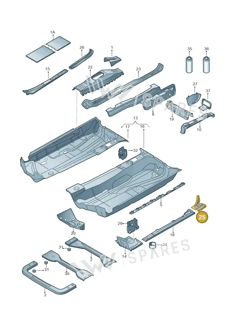 1K0804213 — Skoda Yeti (2013-2017) diagram 409803100, position 25