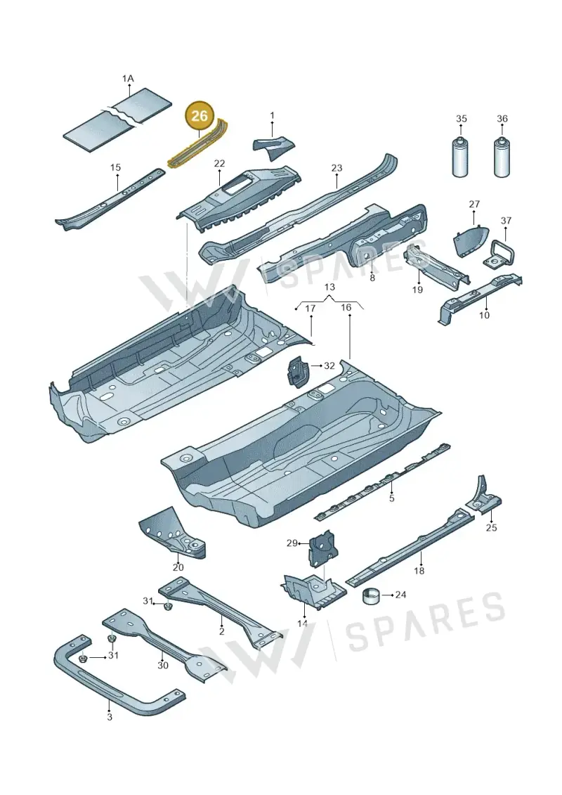 1K0804456 — Skoda Yeti (2013-2017) diagram 409803100, position 26
