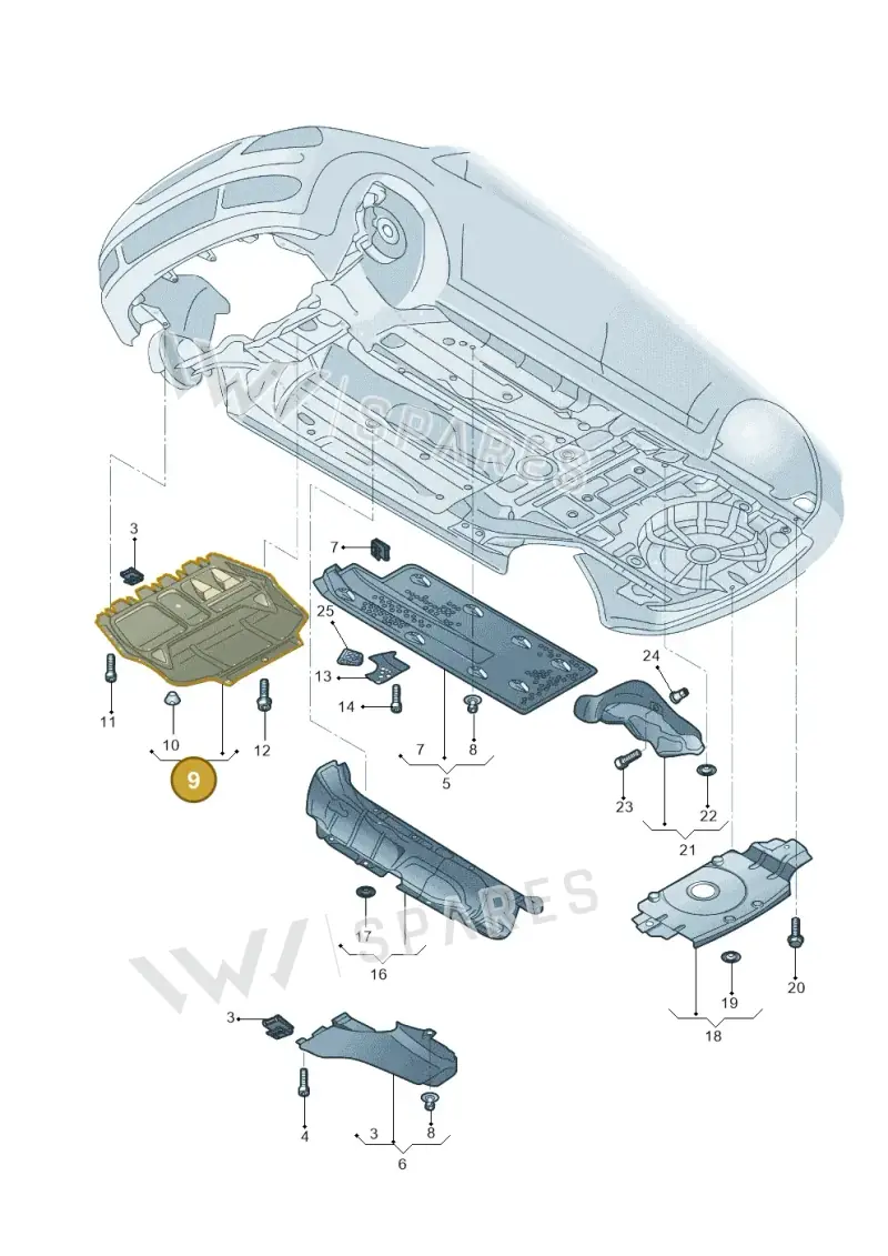 1K0825237K — Skoda OCTAVIA           "CN."07> (2007-) diagram 617825100, position 9