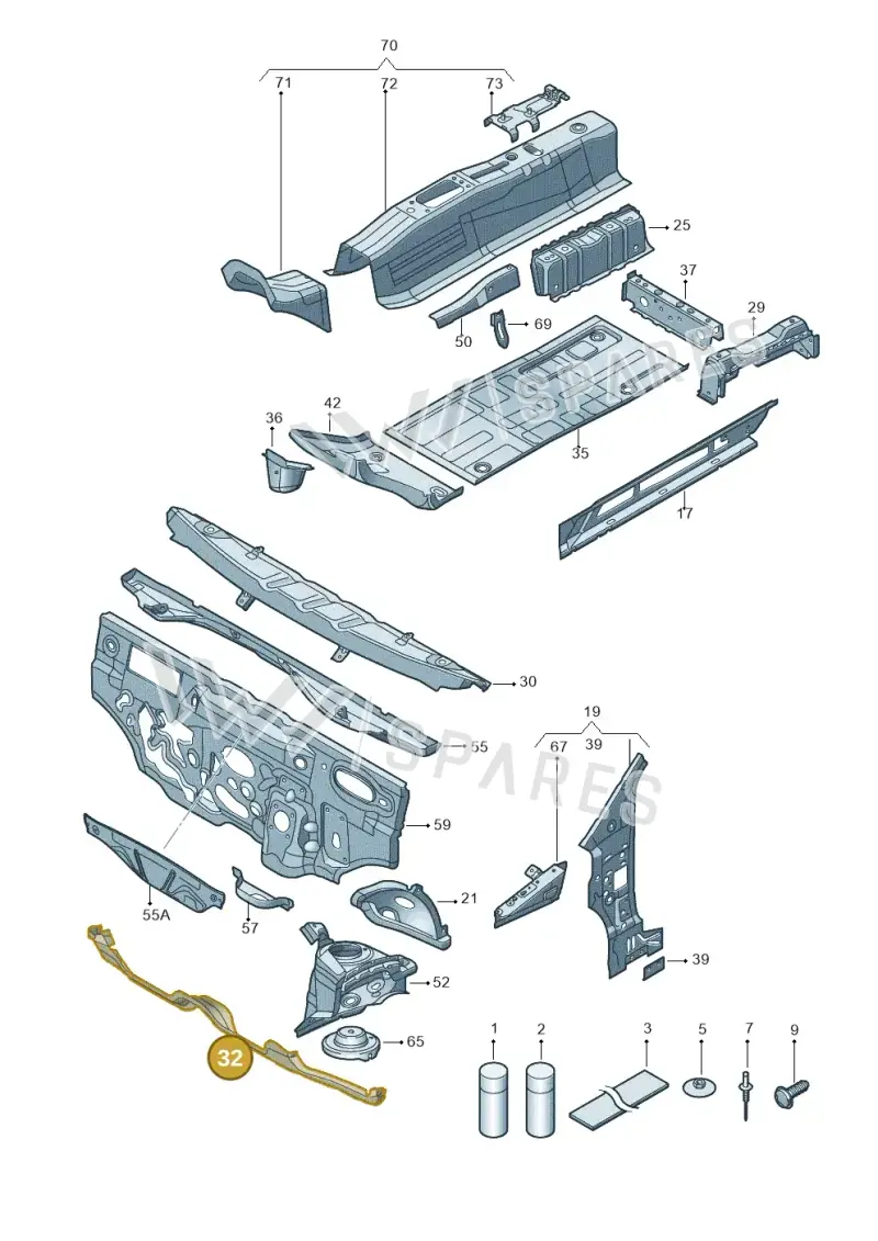 1S0803187A — Skoda Citigo (2011-2019) diagram 723802000, position 32