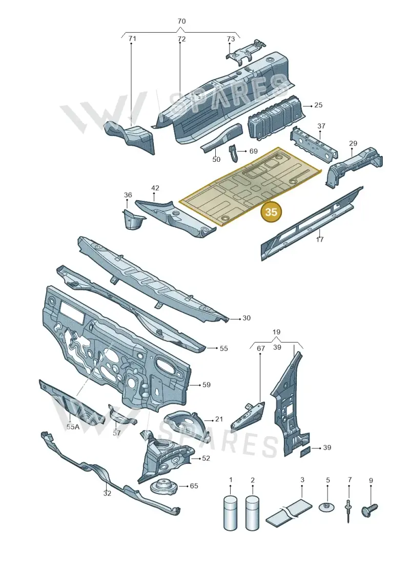 1S0803205A — Skoda Citigo (2011-2019) diagram 723802000, position 35
