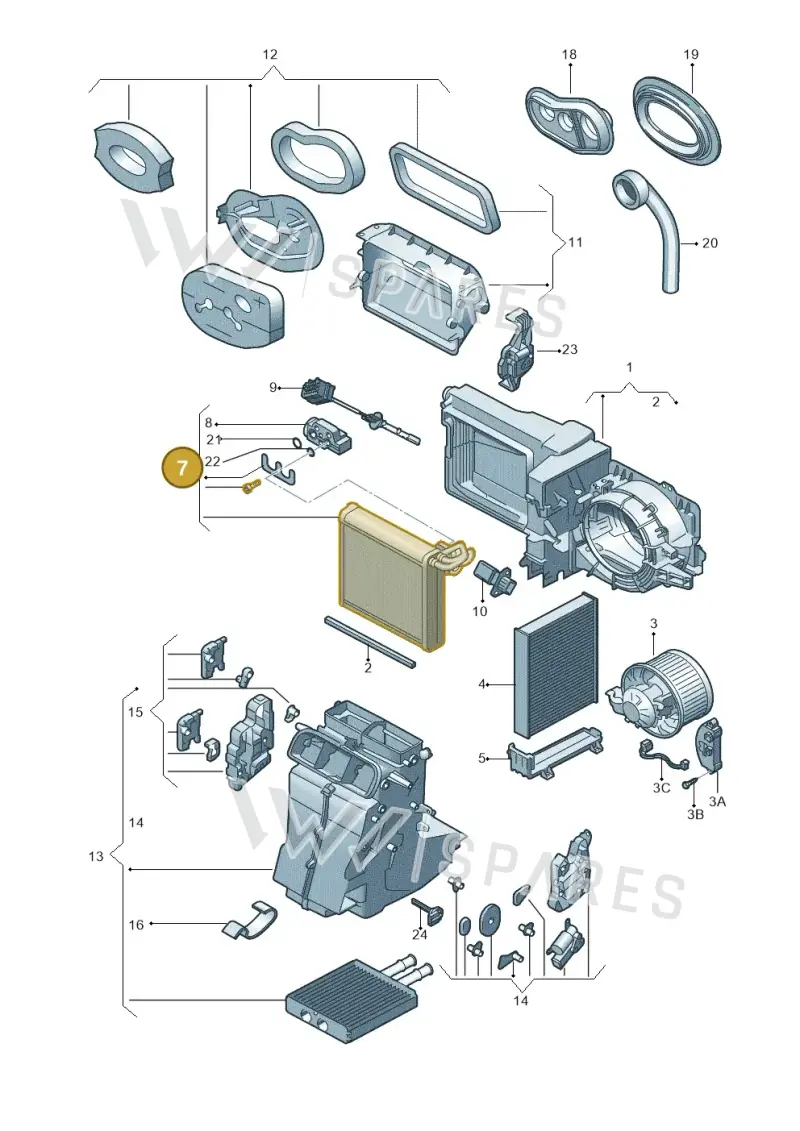 1S2816103 — Skoda Citigo (2019-2021) diagram 772820220, position 7