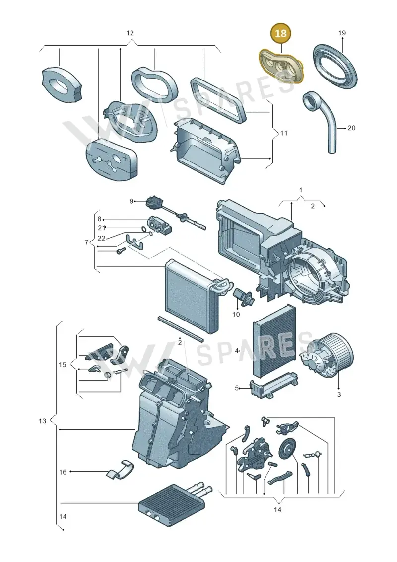 1S2820609A — Skoda Citigo (2011-2019) diagram 723820220, position 18