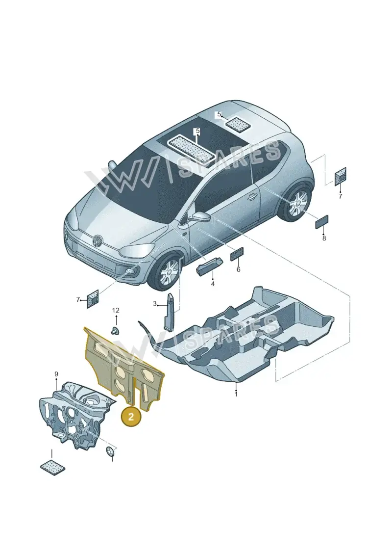 1S2863925F — Skoda Citigo (2011-2019) diagram 723863200, position 2