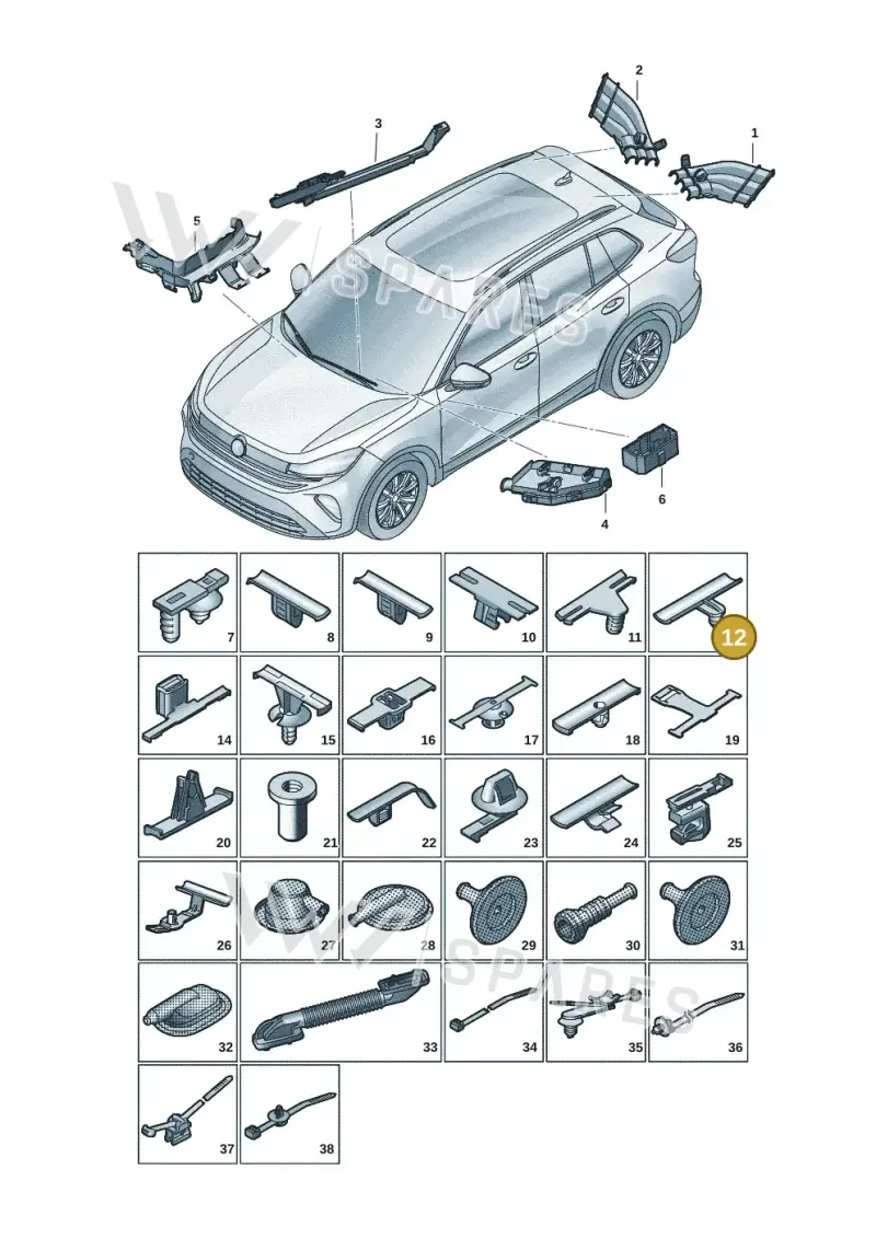 1T0971930F — Skoda Kodiaq (2024-) diagram 57x972001, position 12
