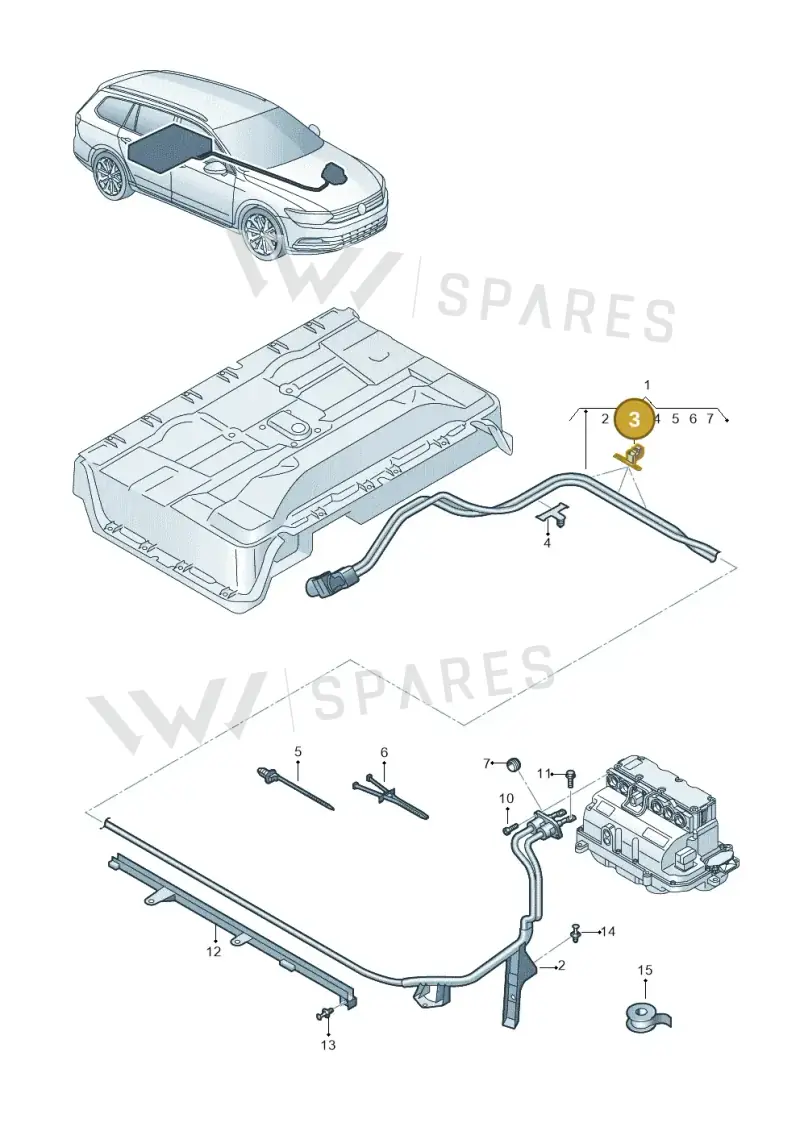 1U0971848 — Skoda Octavia (2019-2024) diagram 793970020, position 3