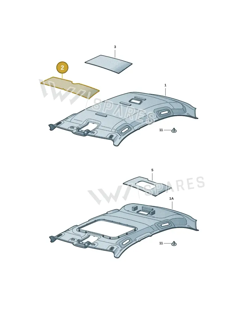 1Z0867817F — Skoda Octavia (2021-) diagram 5dd867050, position 2
