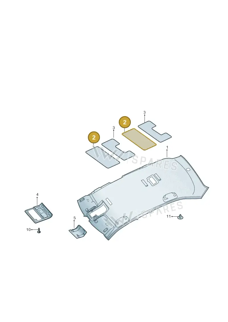 1Z0867817F — Skoda Kodiaq (2018-2022) diagram 804867500, position 2