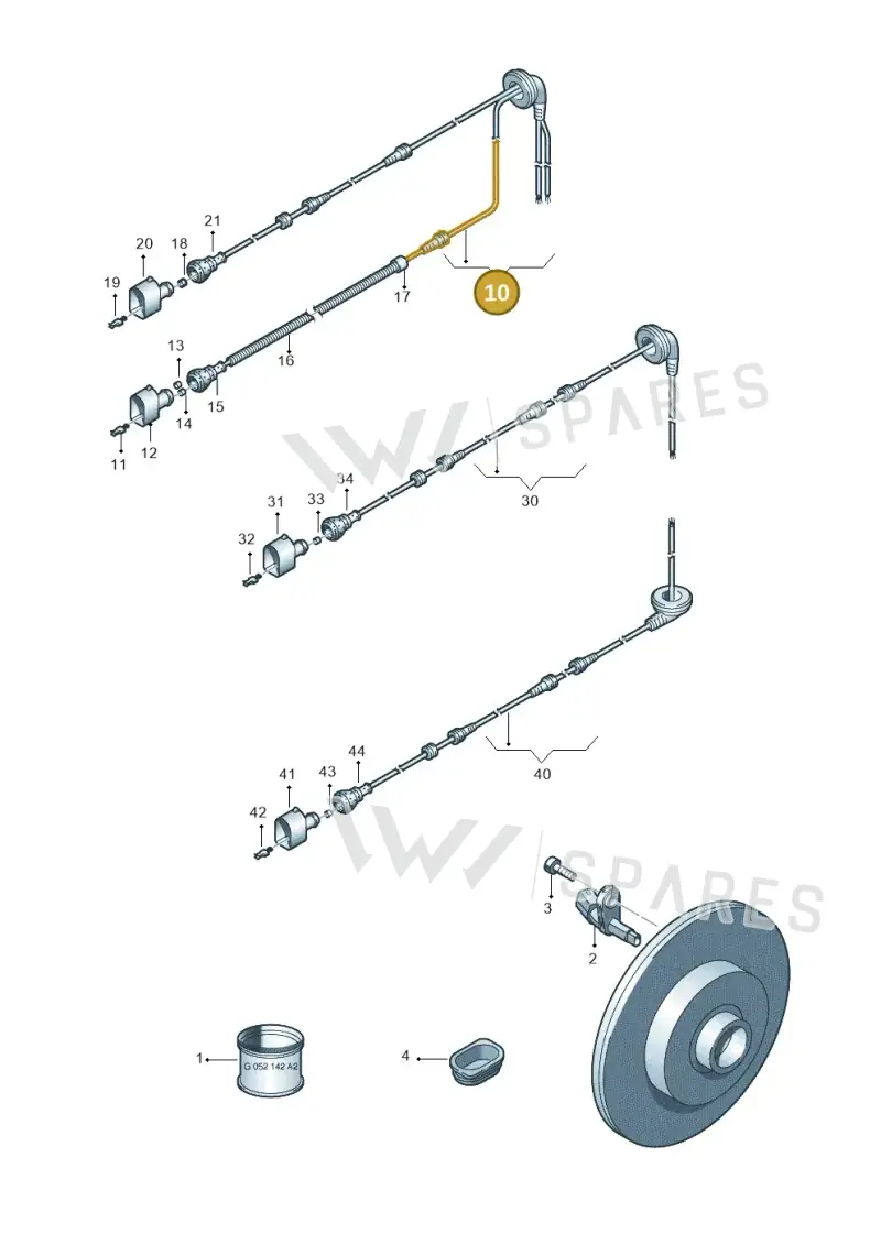 1Z0927904B — Skoda Octavia ambiente (2008-2013) diagram 409927010, position 10