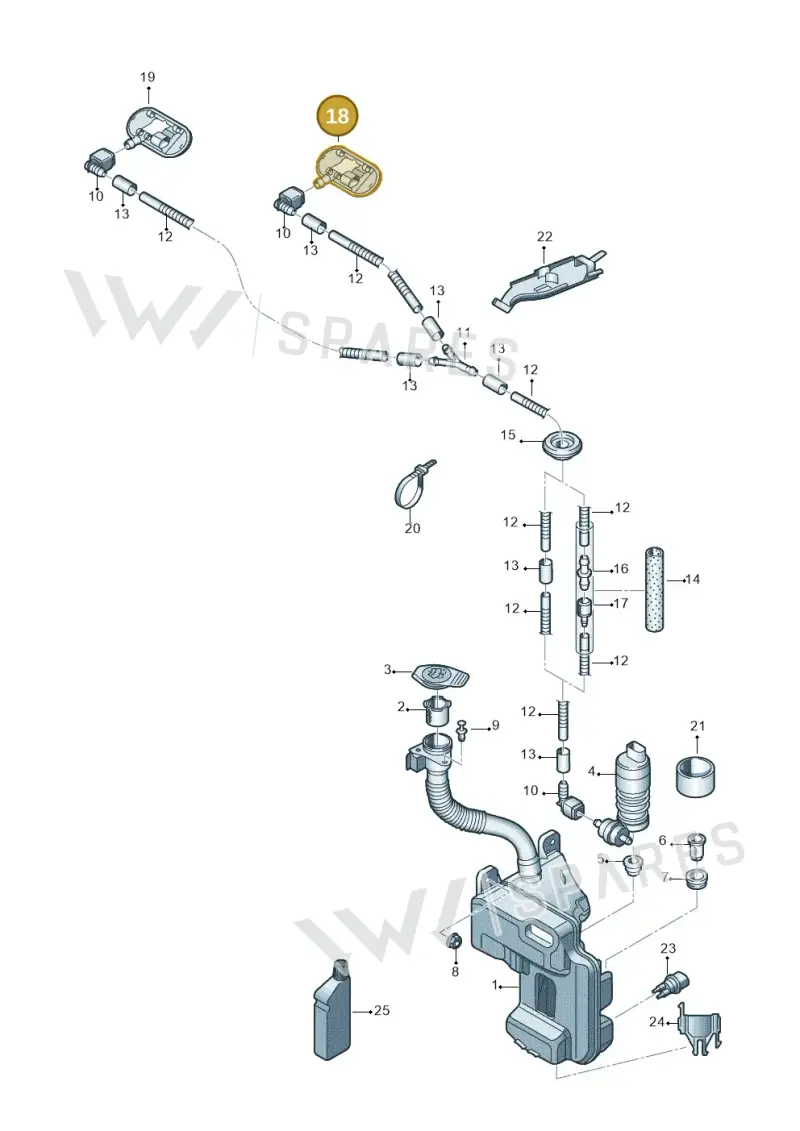 1Z0955985 — Skoda Octavia (2017-2020) diagram 805955010, position 18