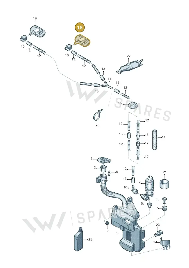 1Z0955986 — Skoda Octavia (2017-2020) diagram 805955010, position 18