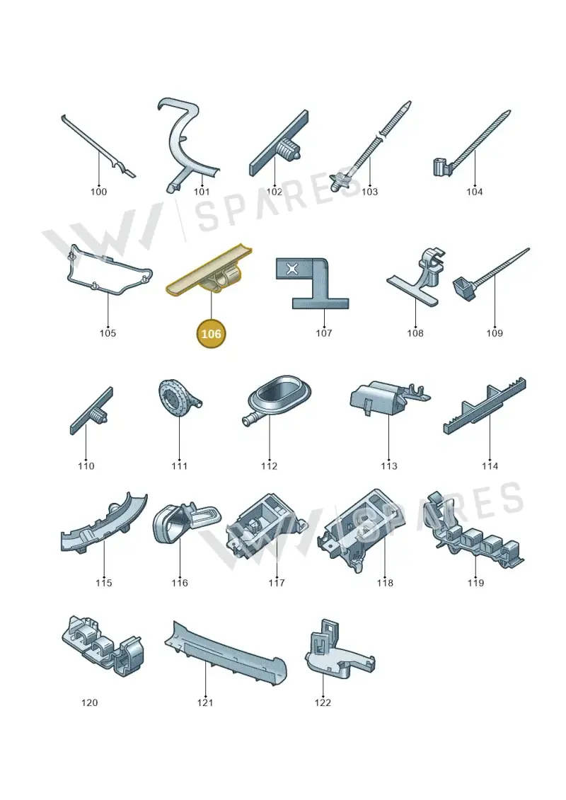 1Z0971738A — Skoda OCTAVIA/COMBI/4X4      04> (2004-) diagram 419971860, position 106